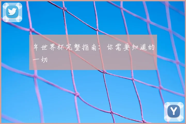 年世界杯完整指南：你需要知道的一切